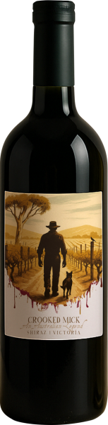 2024 Crooked Mick Shiraz